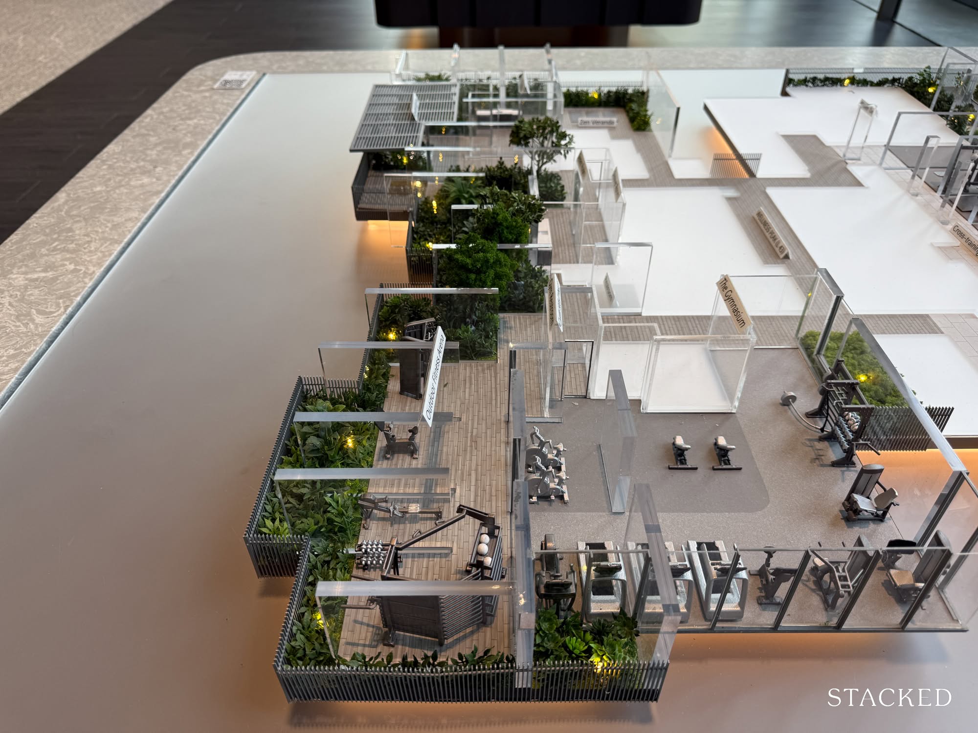 Promenade Peak Model Level 63 gym