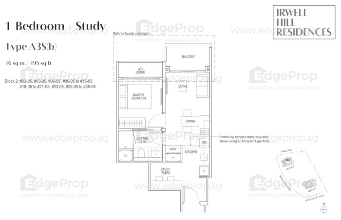Irwell Hill Residences 495 sq ft, #19 unit sold in March 2025 at $1,480,000