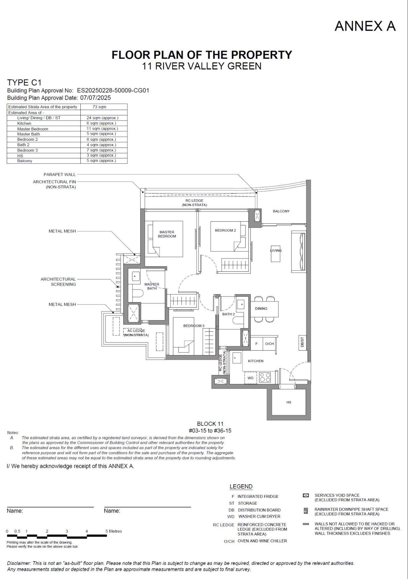 River Green 786 sq ft