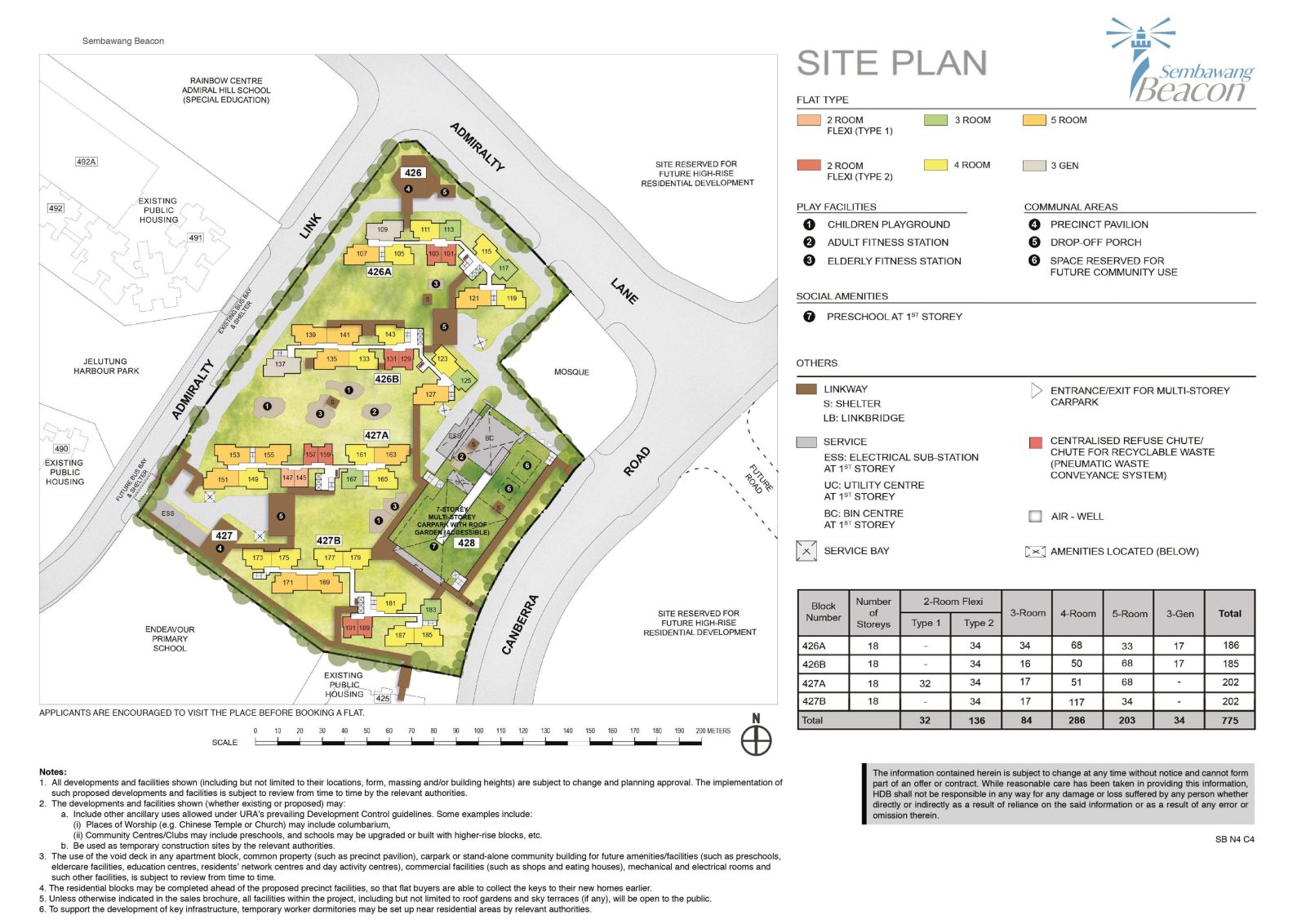 Sembawang Beacon Site Plan