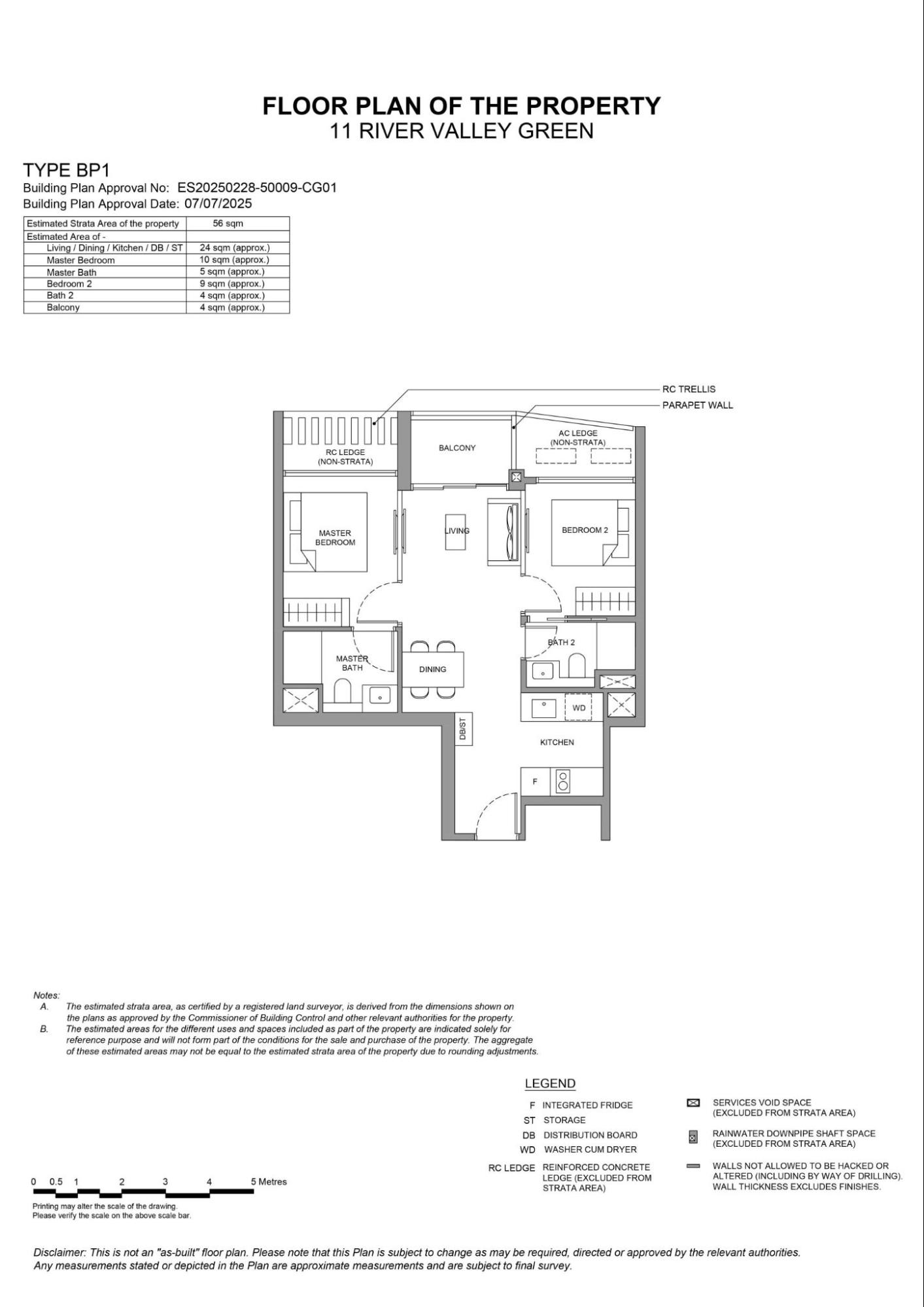 River Green 2 bedroom Premium BP1