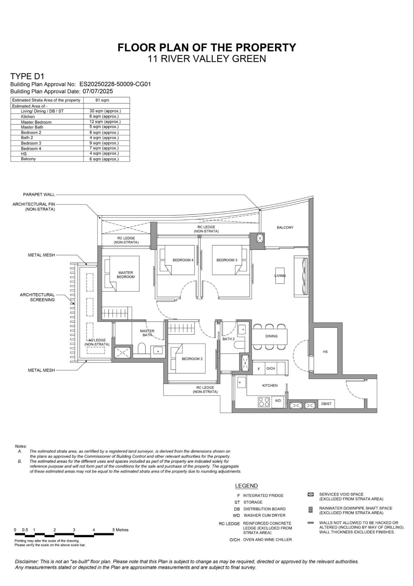 River Green 4 bedroom Type D1