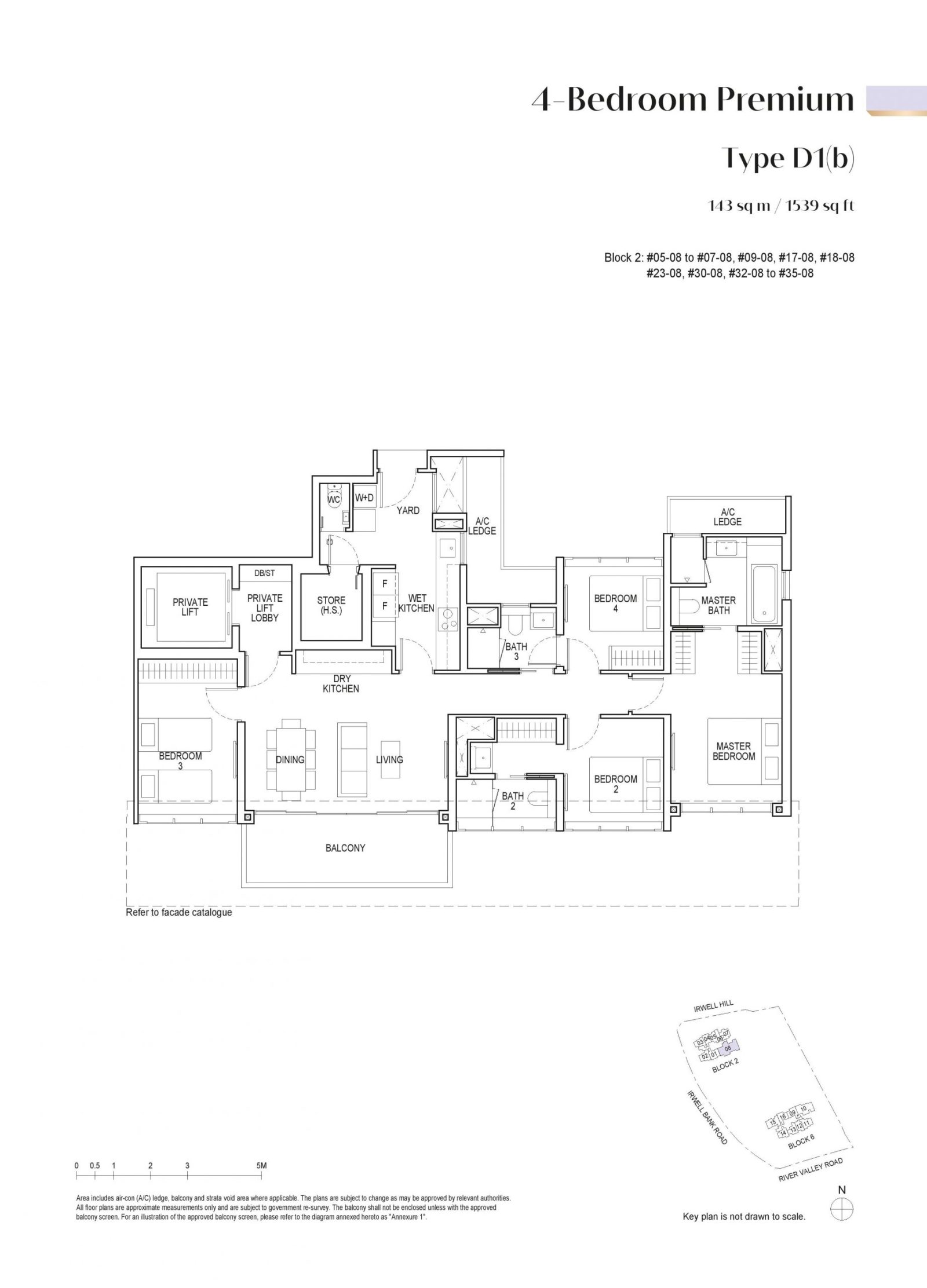 Type D1(b) Irwell Hill Residences