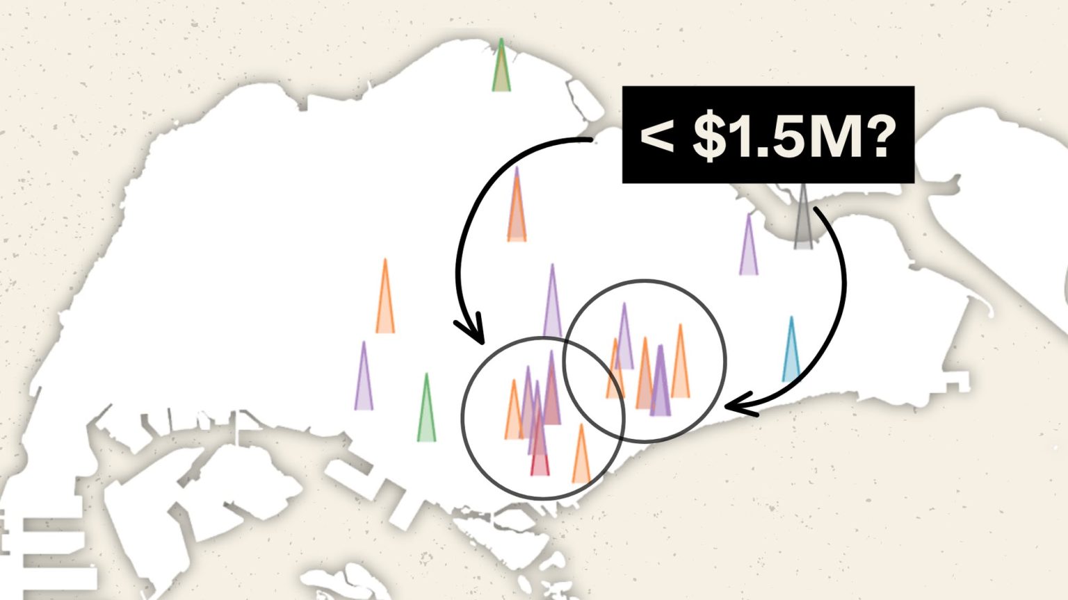 I looked for new launch condo units you can buy for $1.5 million or less today, this is what I found