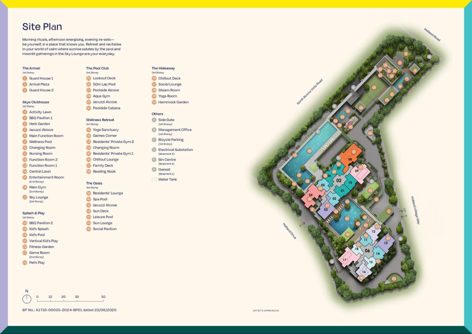 Skye At Holland Site Plan