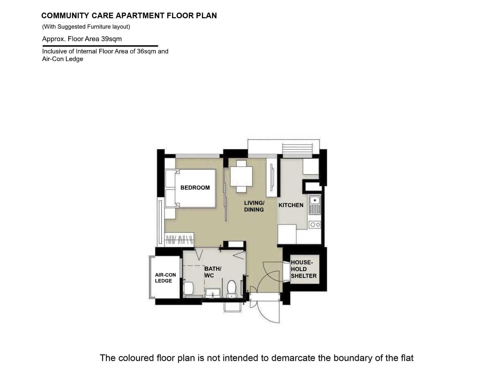Community Care Apartment Floor Plan