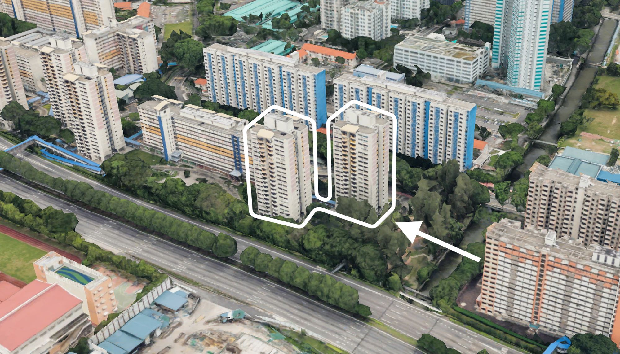 Cheapest 4 room HDB in central Singapore