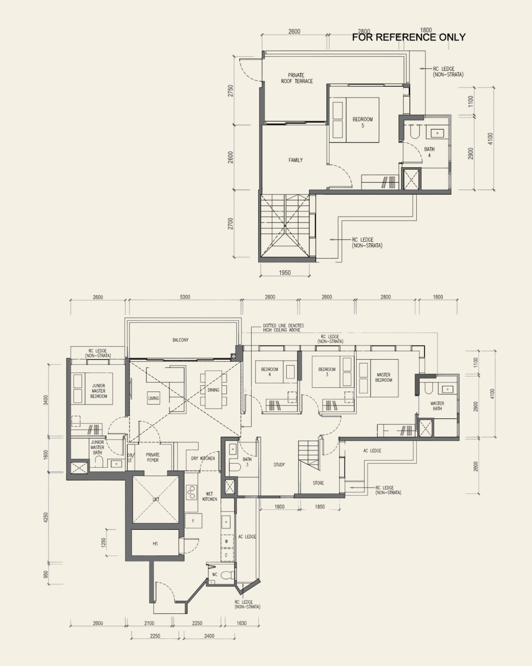 5BDR Penthouse The LakeGarden Residences