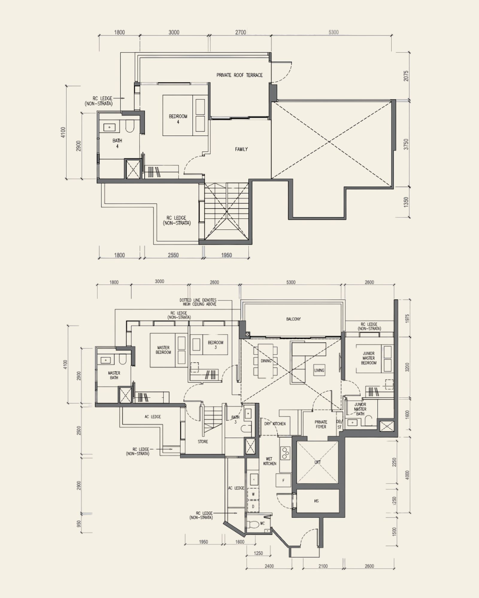 The LakeGarden Residences Floorplan 2