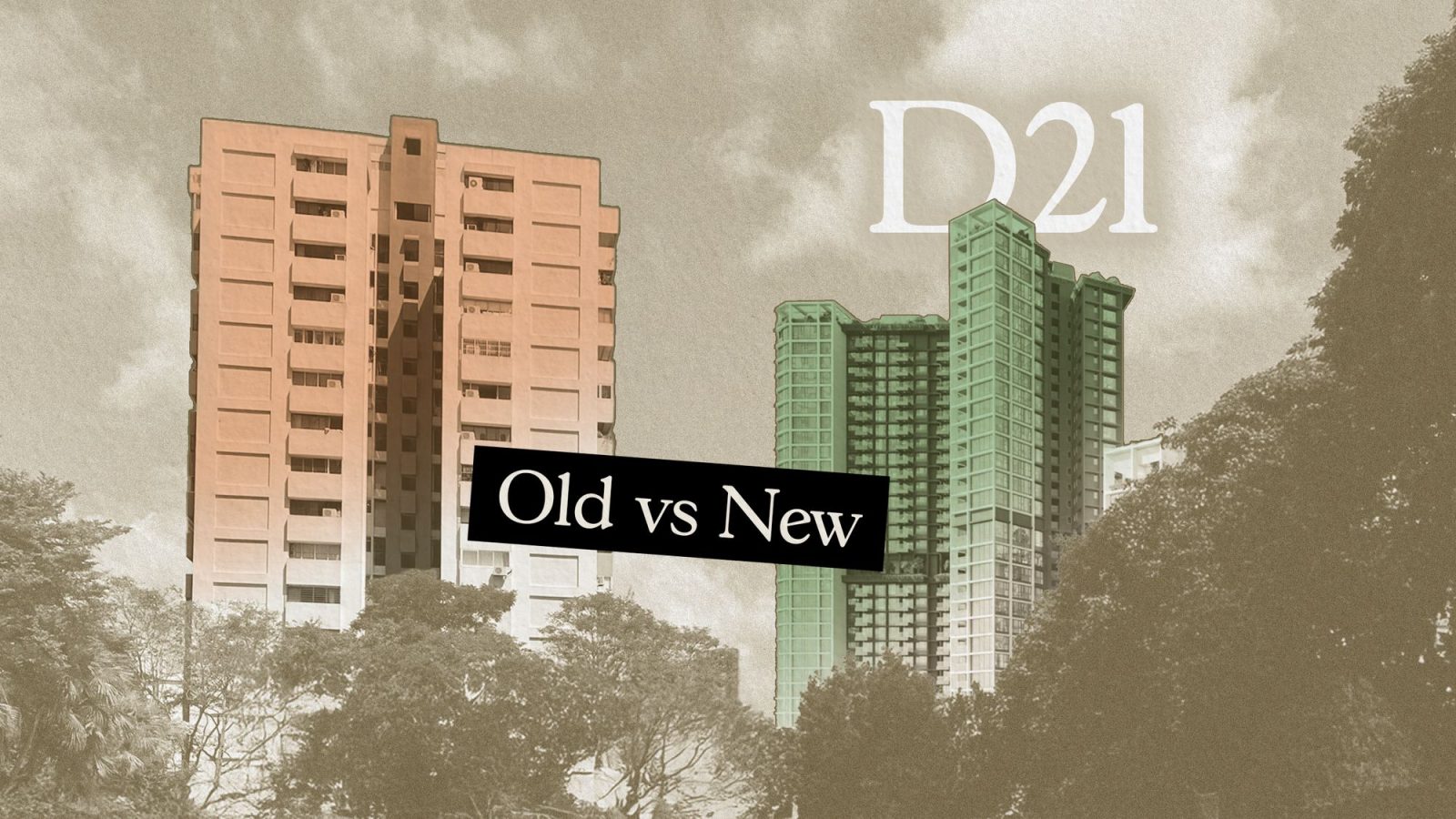 Older vs. newer three and four bedders in District 21 7