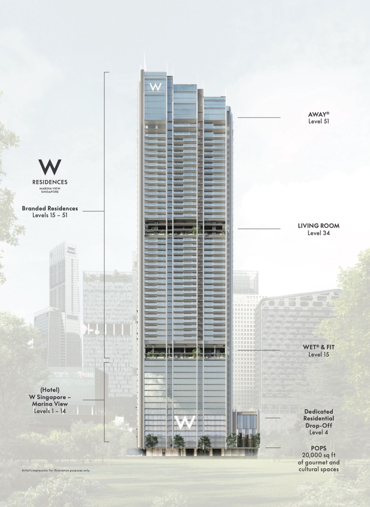 W Residences Marina View 13