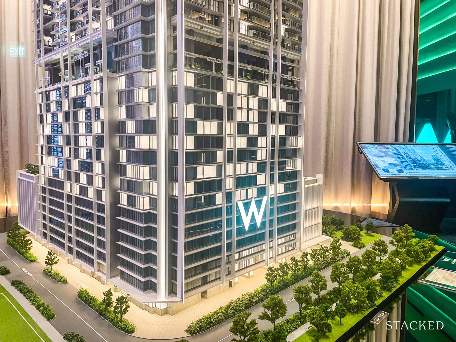 W Residences Marina Model 13