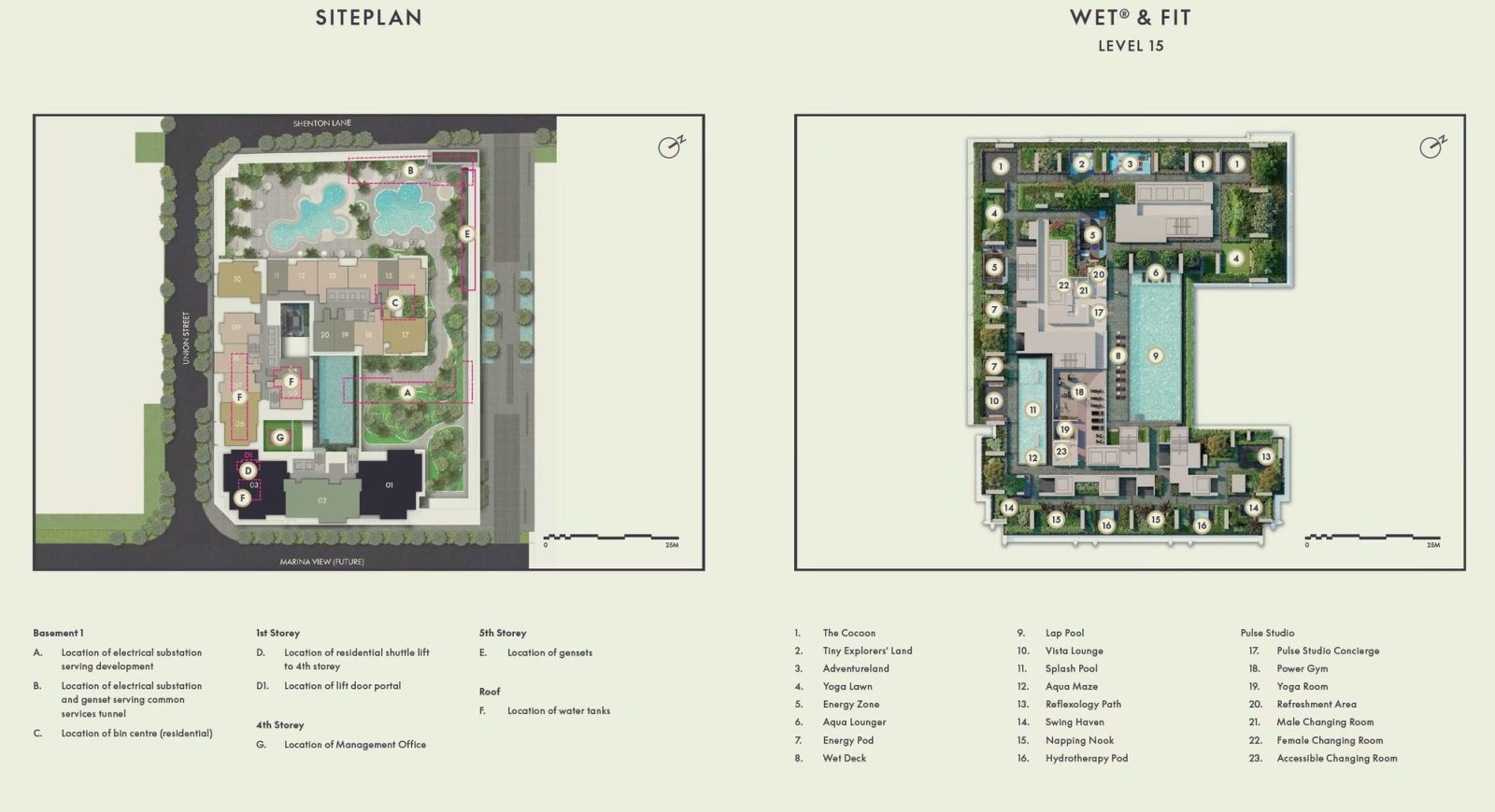 W Residences Site Plan 1