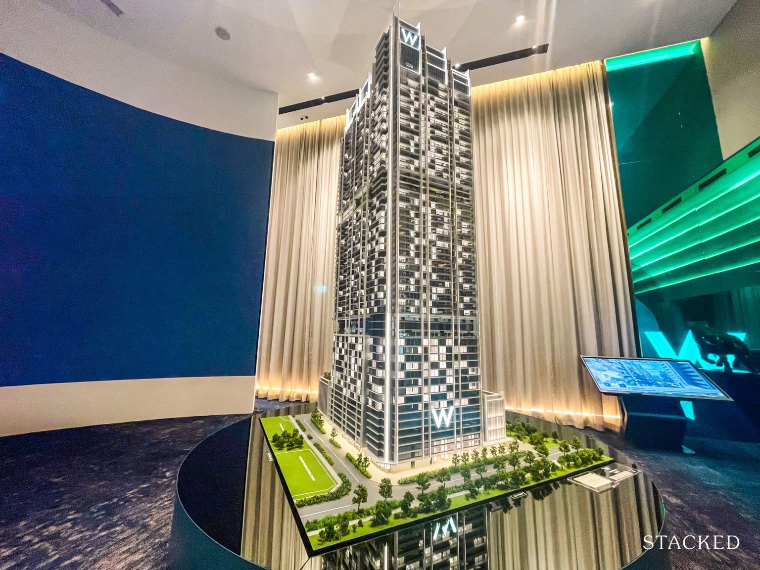 W Residences Marina Model 4