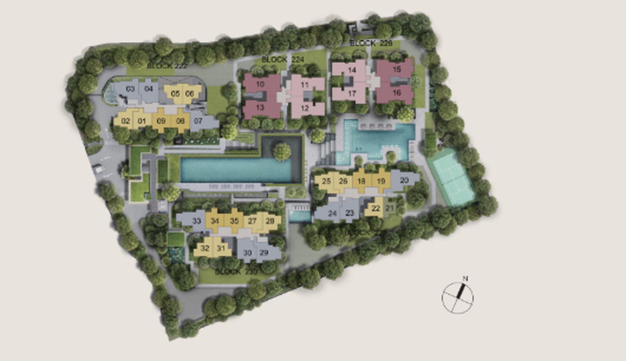 The Sen Site Plan
