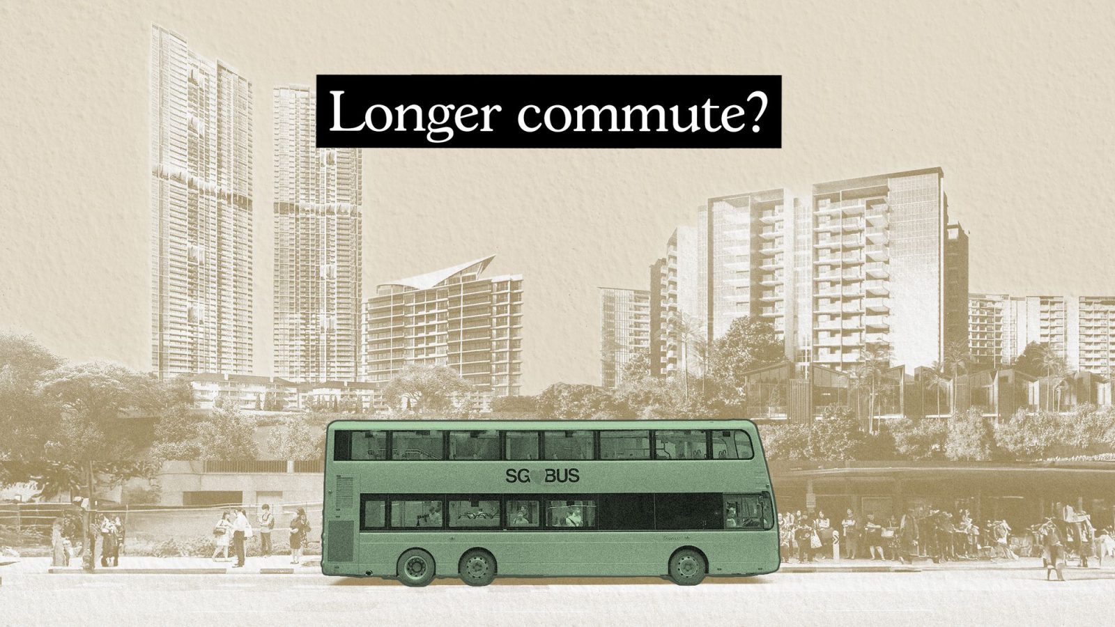 Which big condos in Singapore are only accessible by bus 5