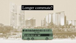 Which big condos in Singapore are only accessible by bus 5