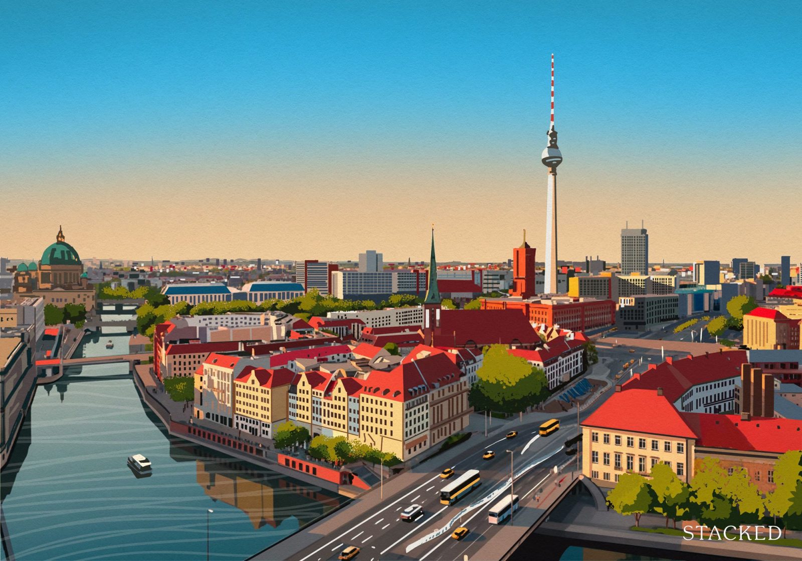 Berlin Germany City Living