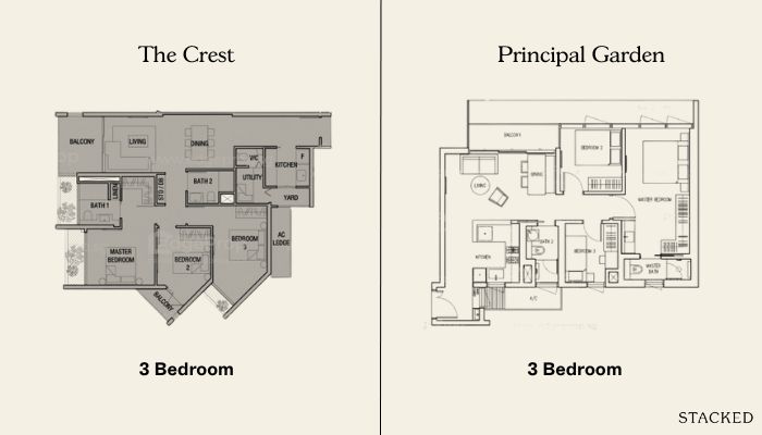 3BR The Crest & Principal Garden