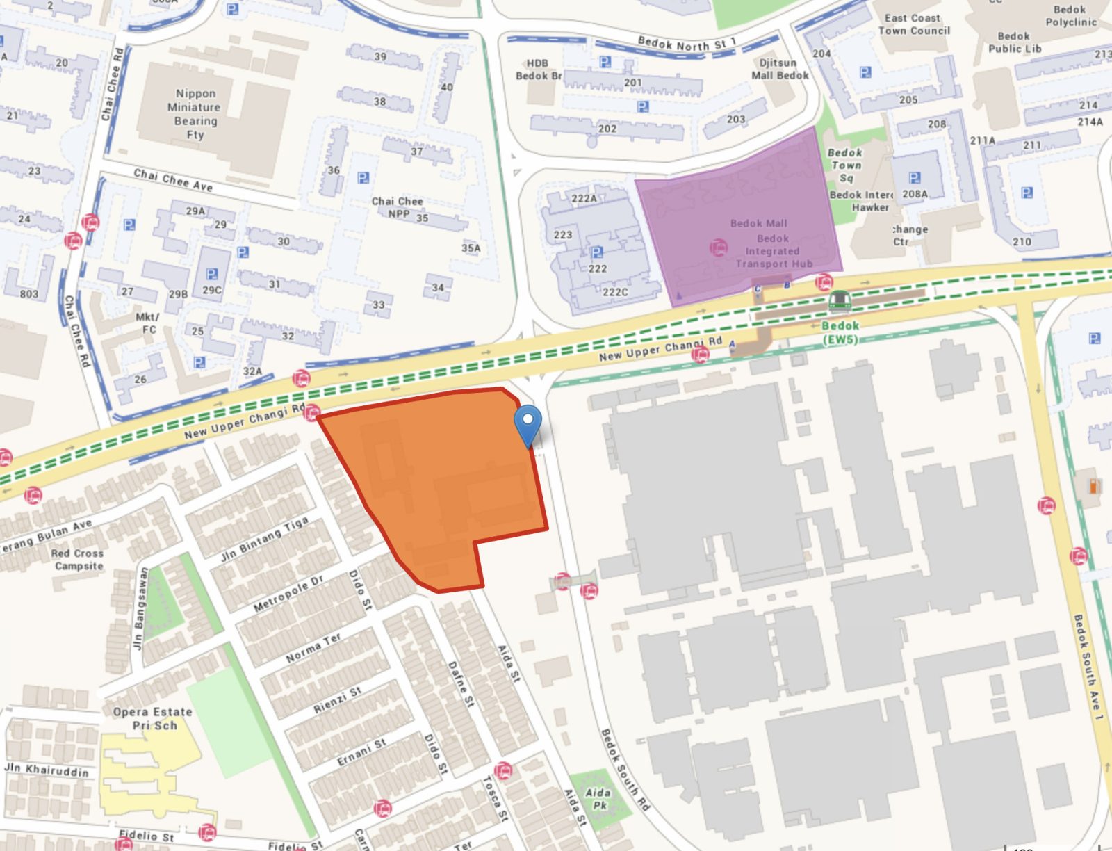 New Upper Changi Road GLS