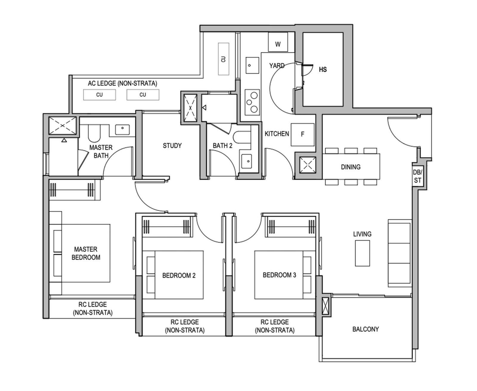 Coastal Cabana 3 Bedroom