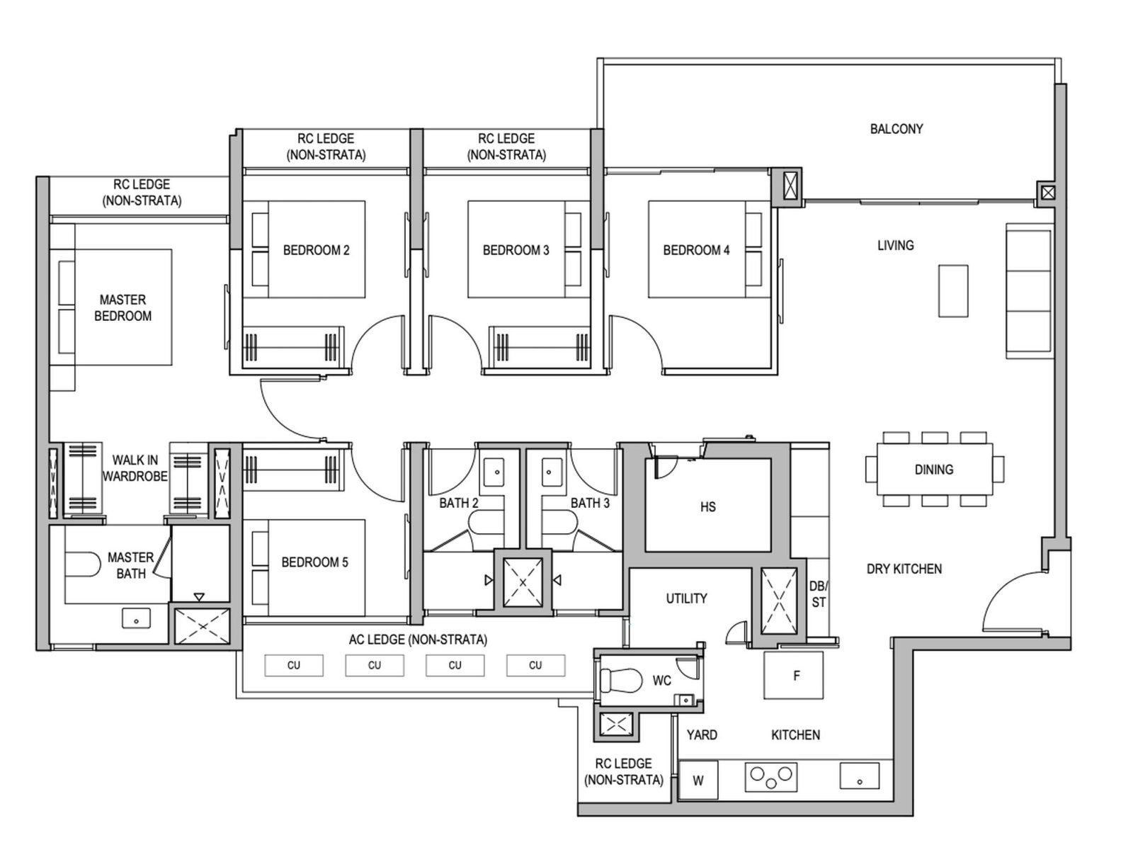Coastal Cabana 5 Bedroom