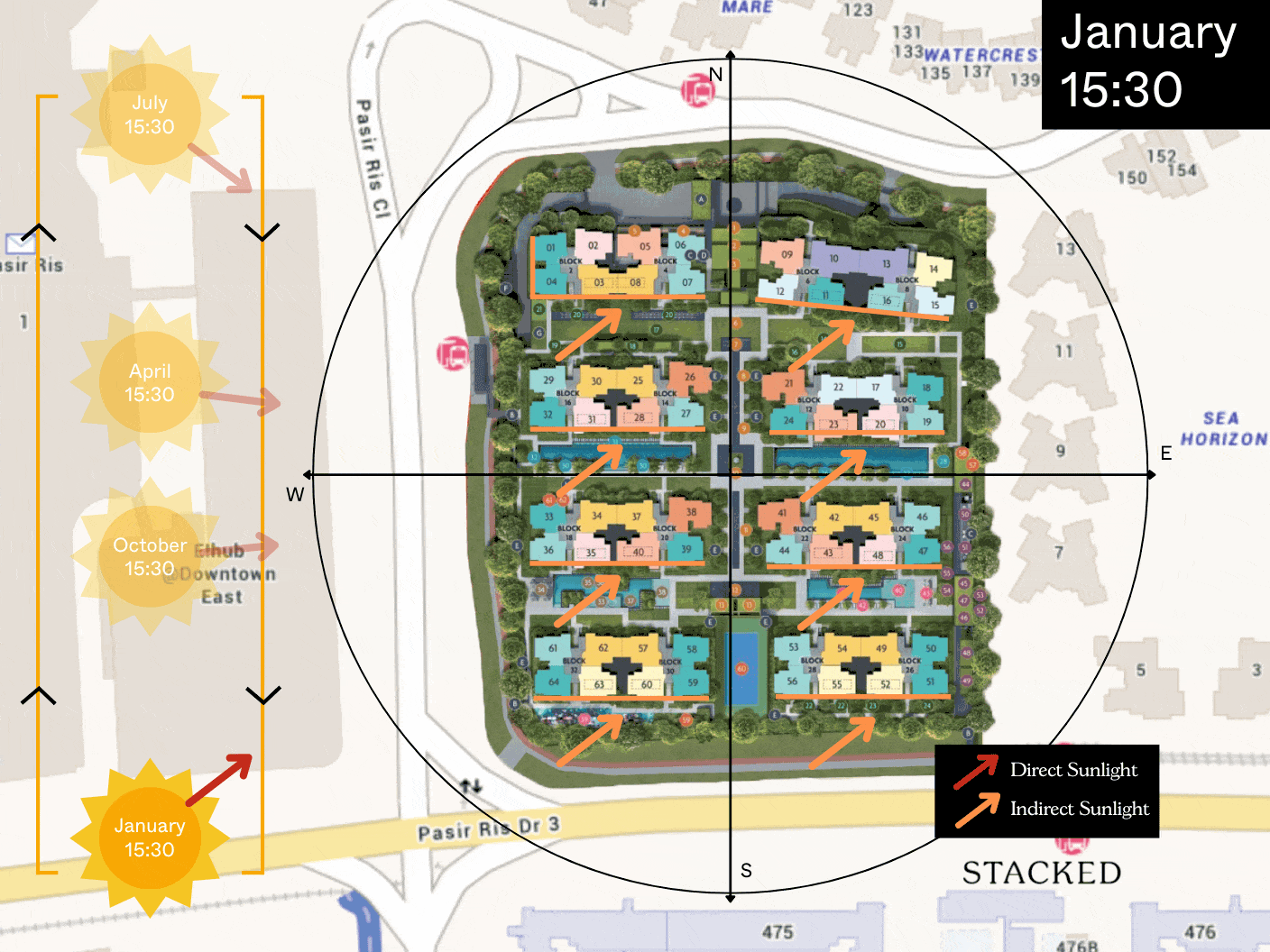 Coastal Cabana EC Afternoon Sun