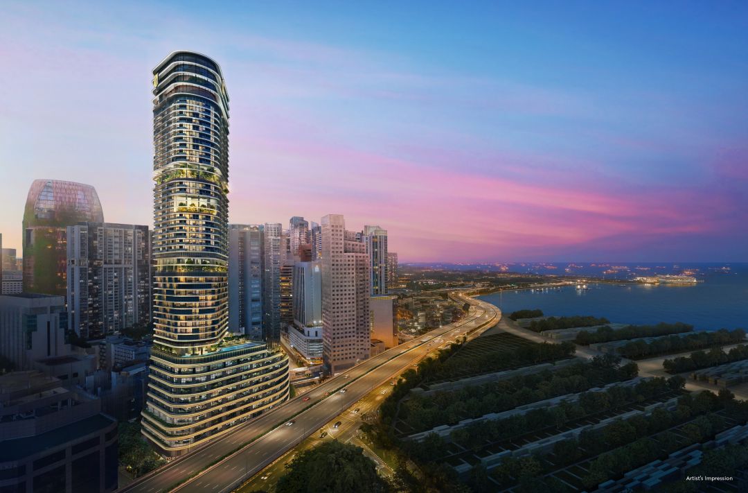 4 Newport Plaza aerial night view twd cruise ctr