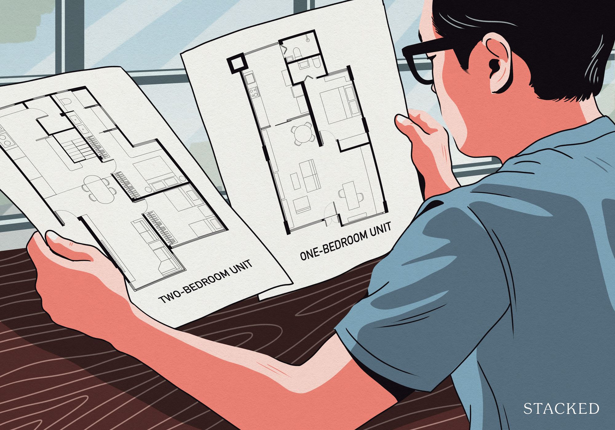 One bedroom or two bedroom condo