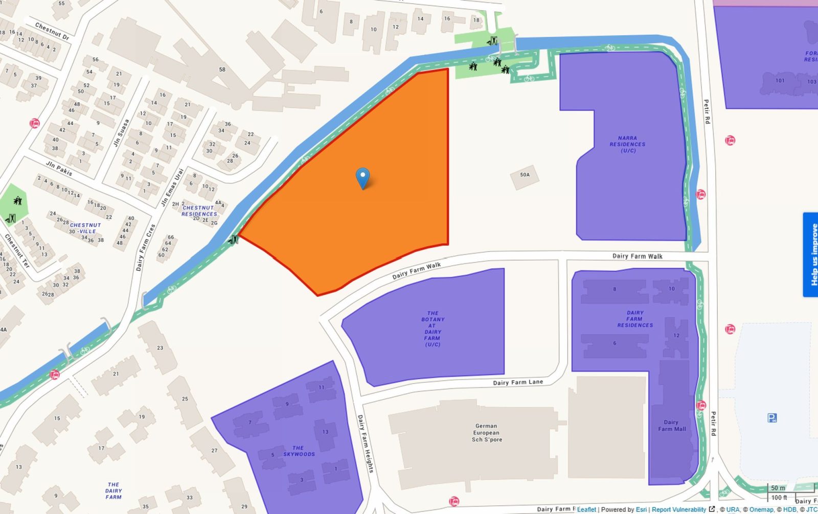 This is the fifth GLS site in the Dairy Farm area that the government has sold since 2012
