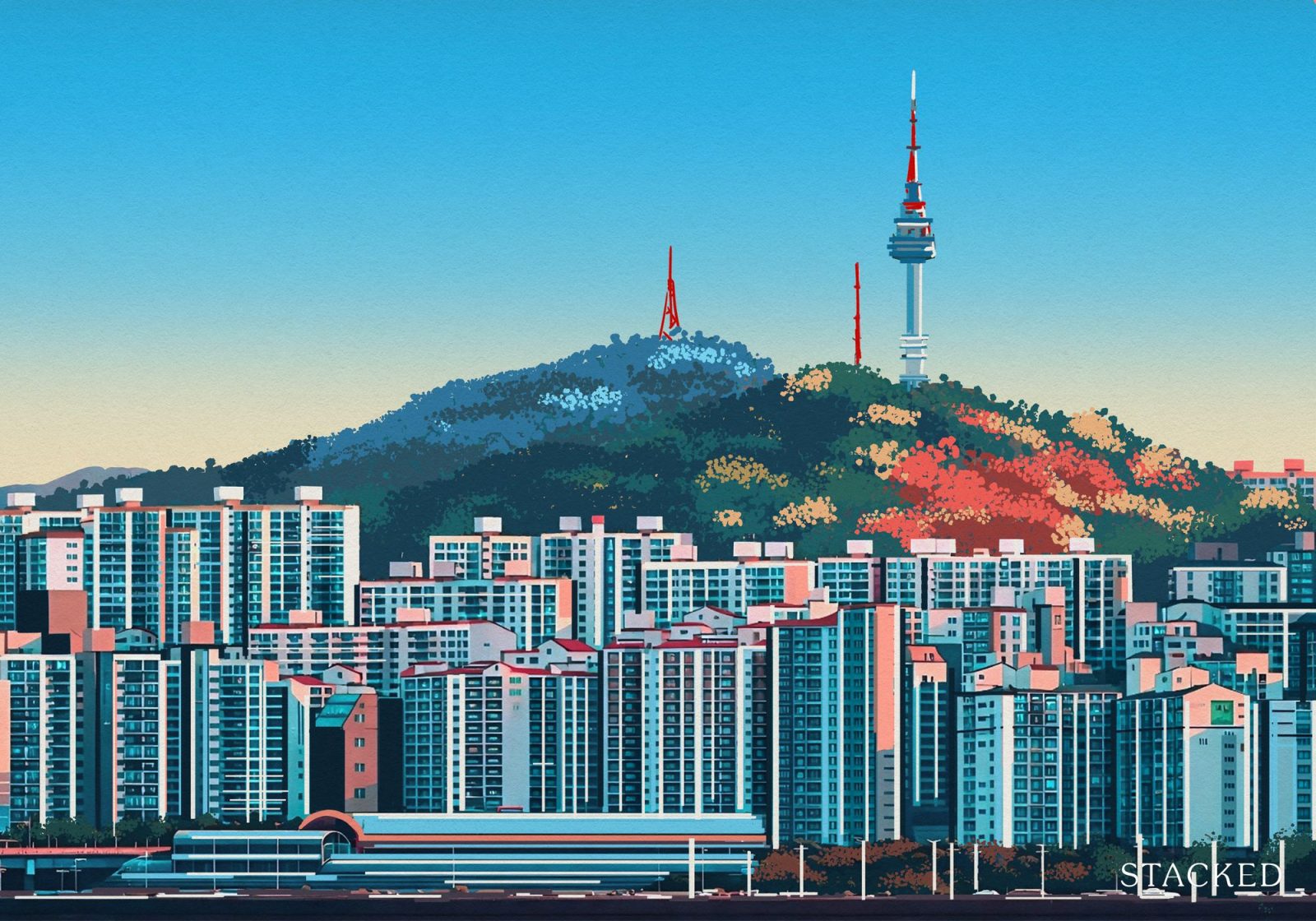 South Korea Namsan Tower