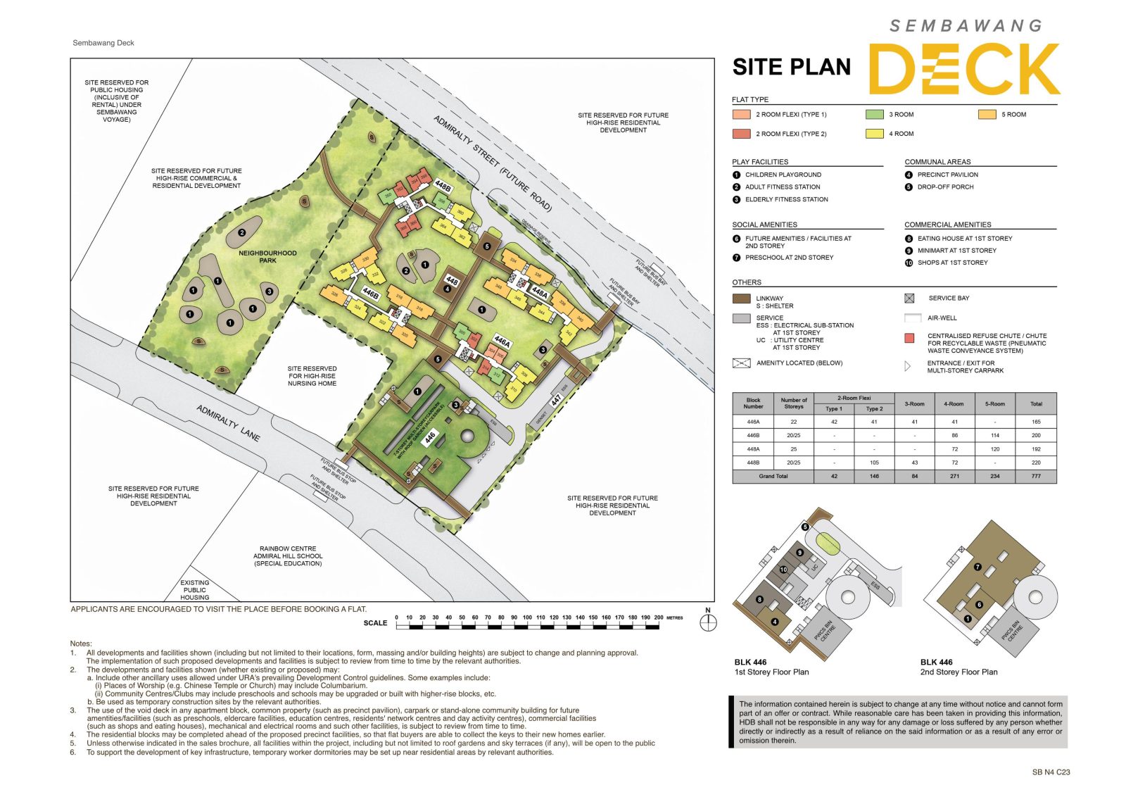 Sembawang Deck Site Plan