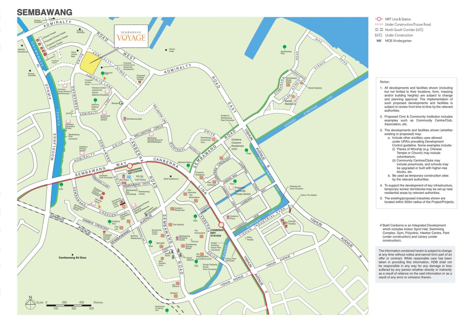 Sembawang Voyage Location