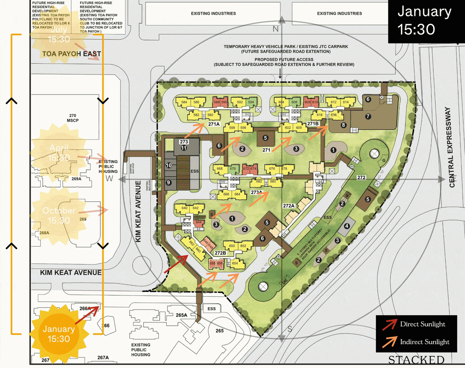 Kim Keat Crest Afternoon Sun