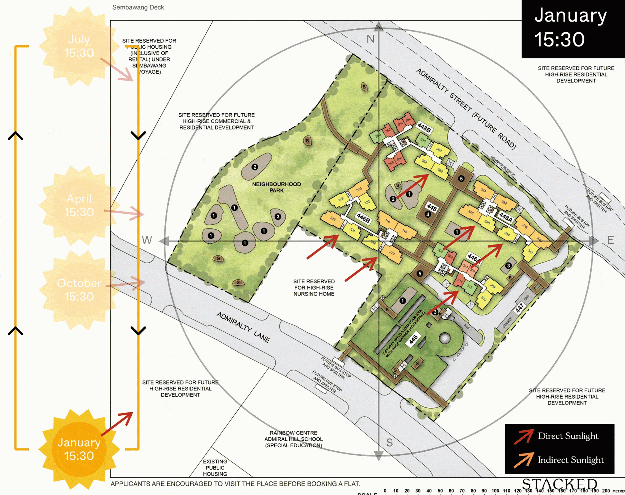 Sembawang Deck Afternoon Sun