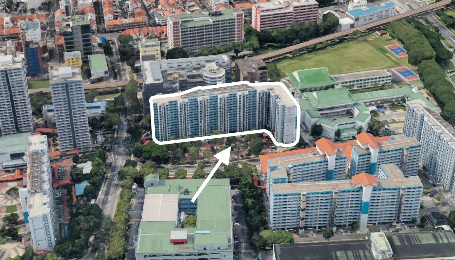 Cheapest 4 room flats near an MRT station 