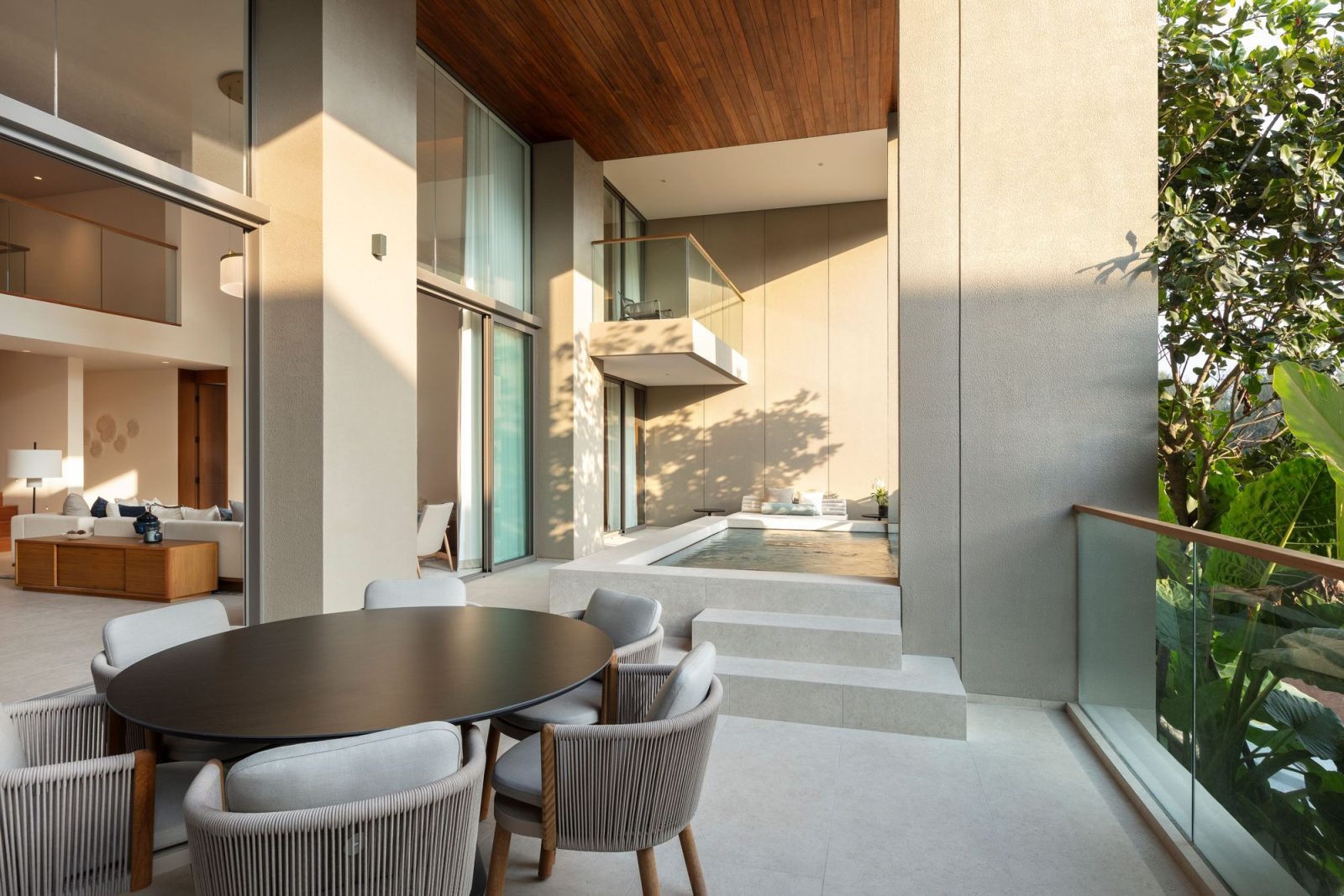 Kiara Reserve Residences 3 Bedroom Duplex Condo Balcony