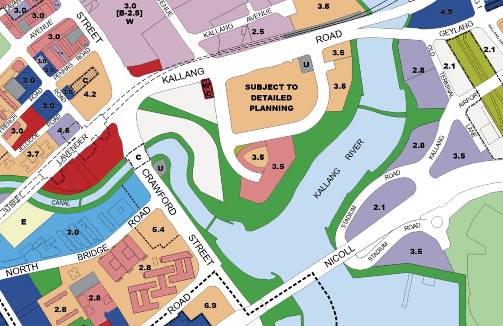 URA Master Plan 2025