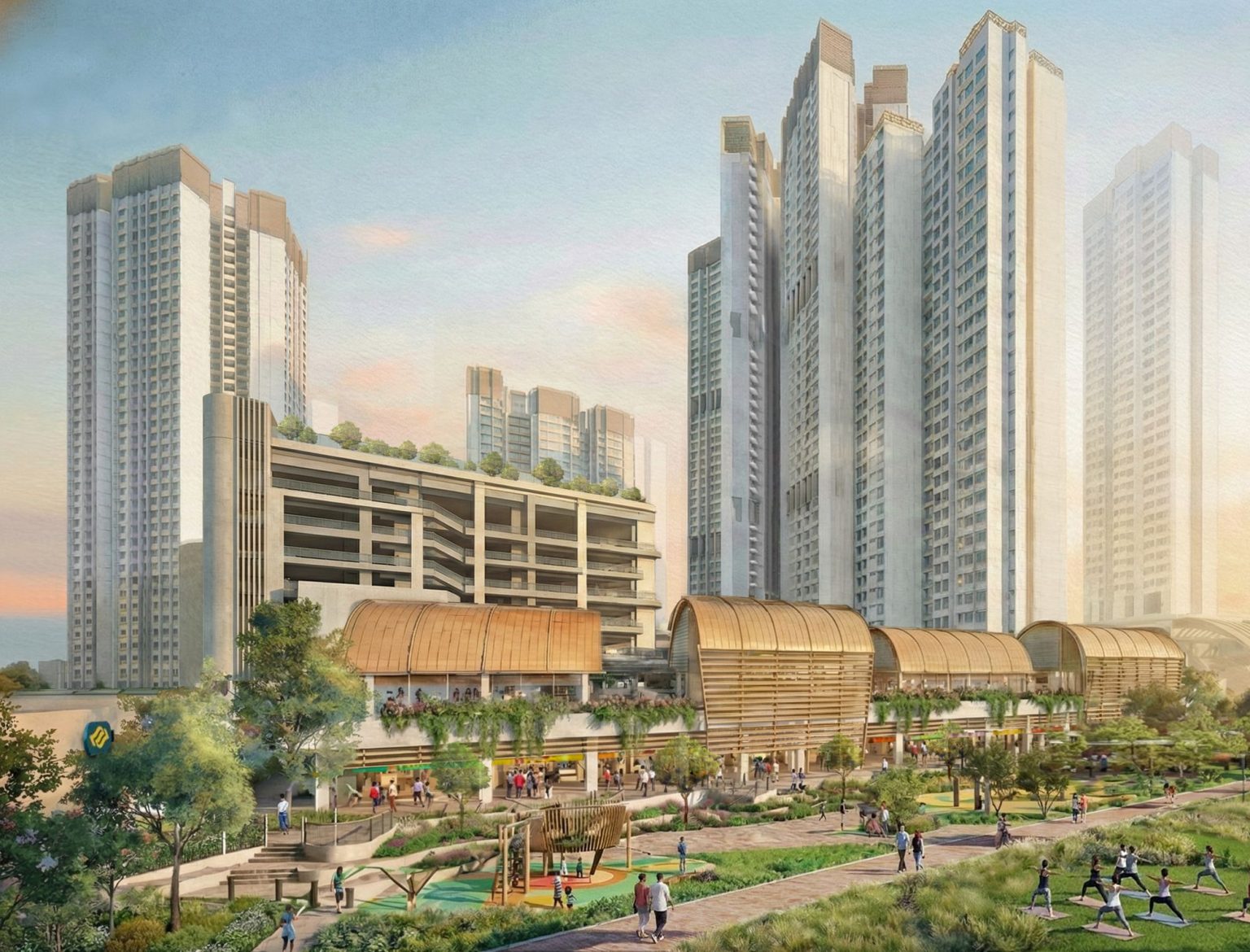 BTO next to Caldecott MRT2