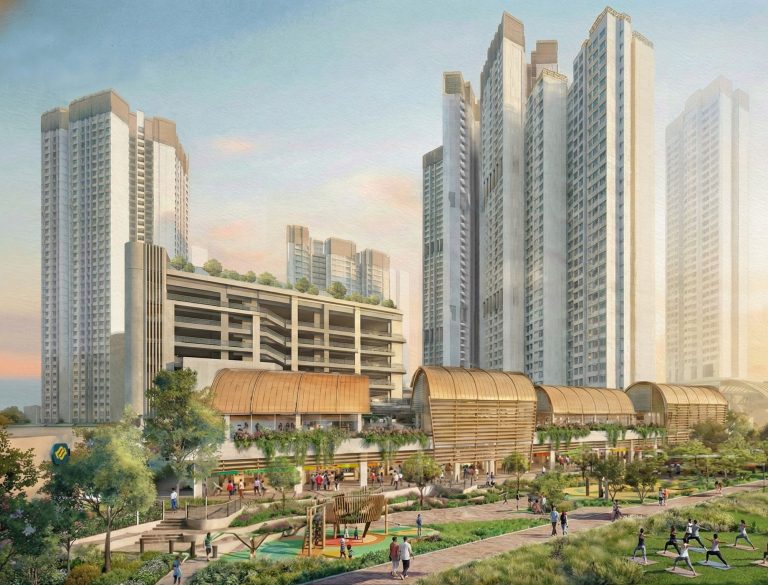 BTO next to Caldecott MRT2