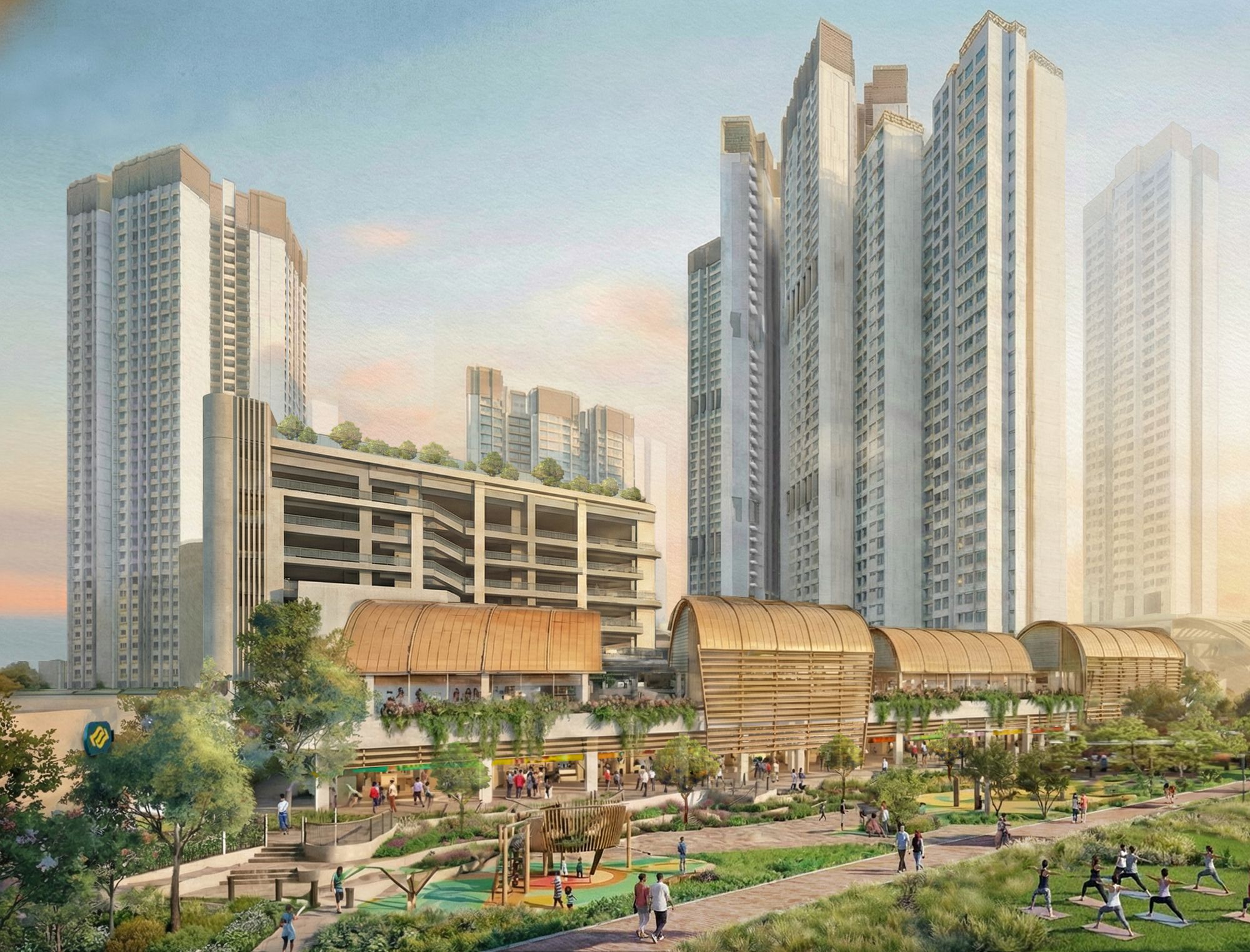 BTO next to Caldecott MRT2