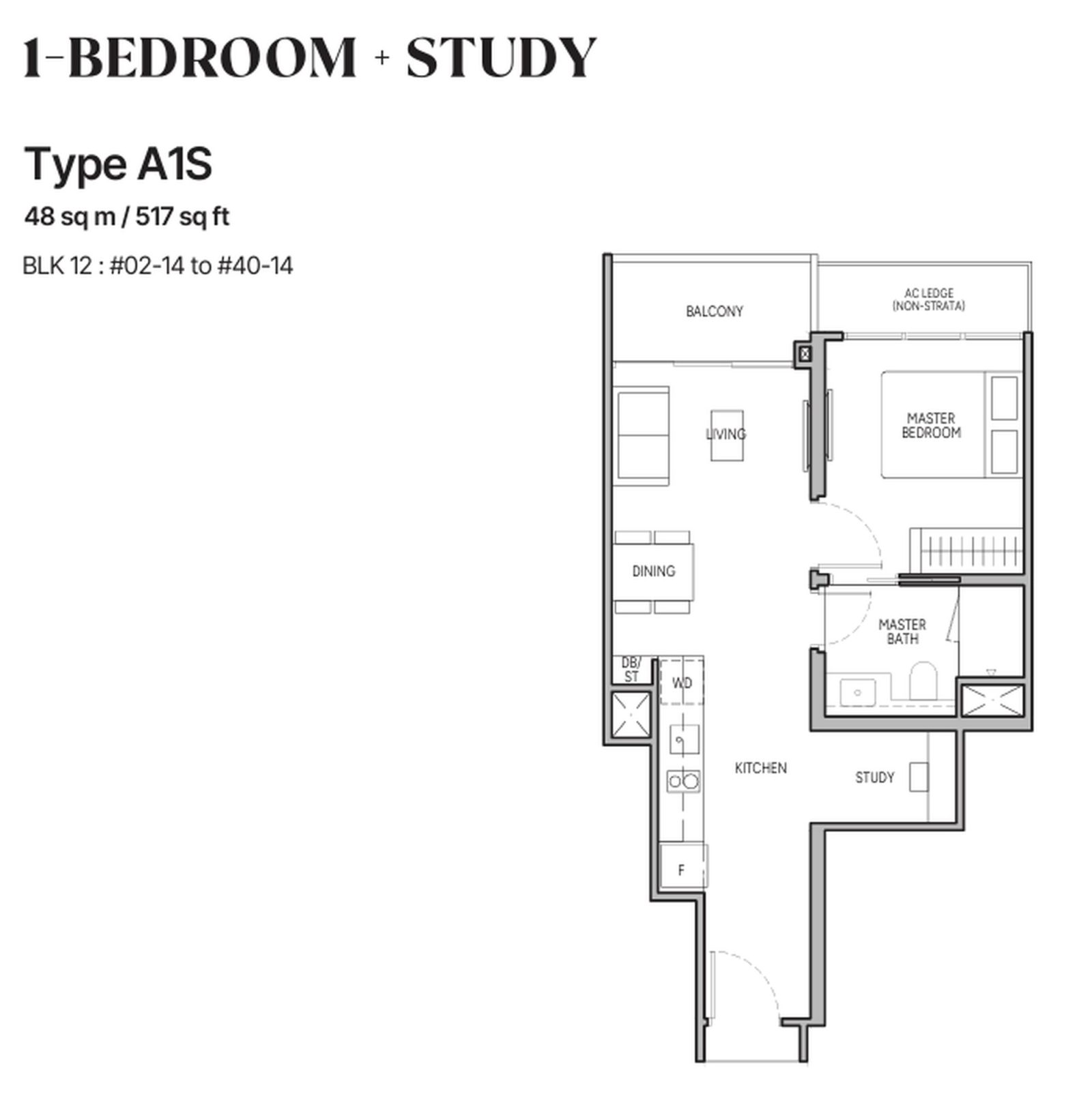 1 Bedroom The Orie