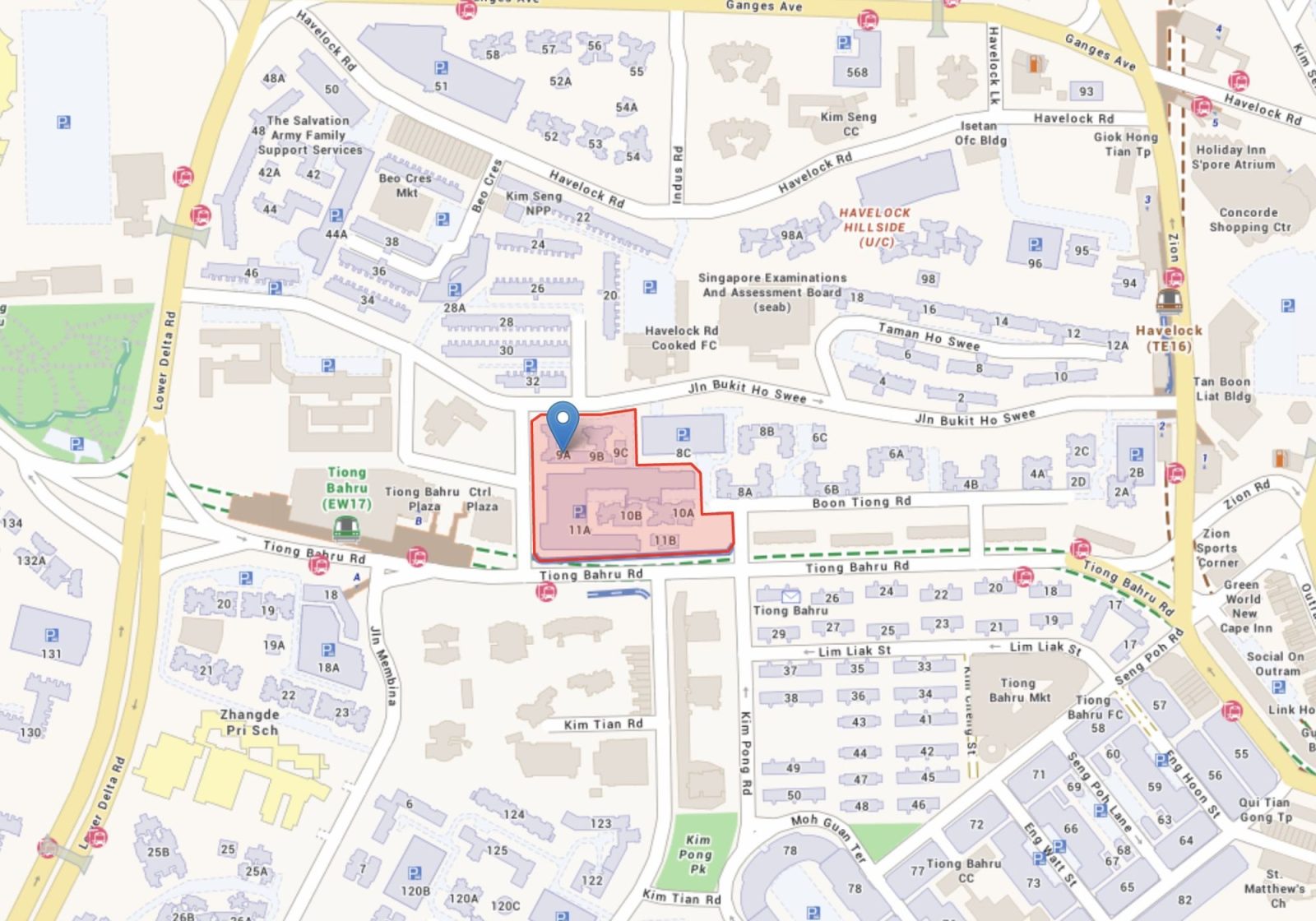 9A Boon Tiong URA map