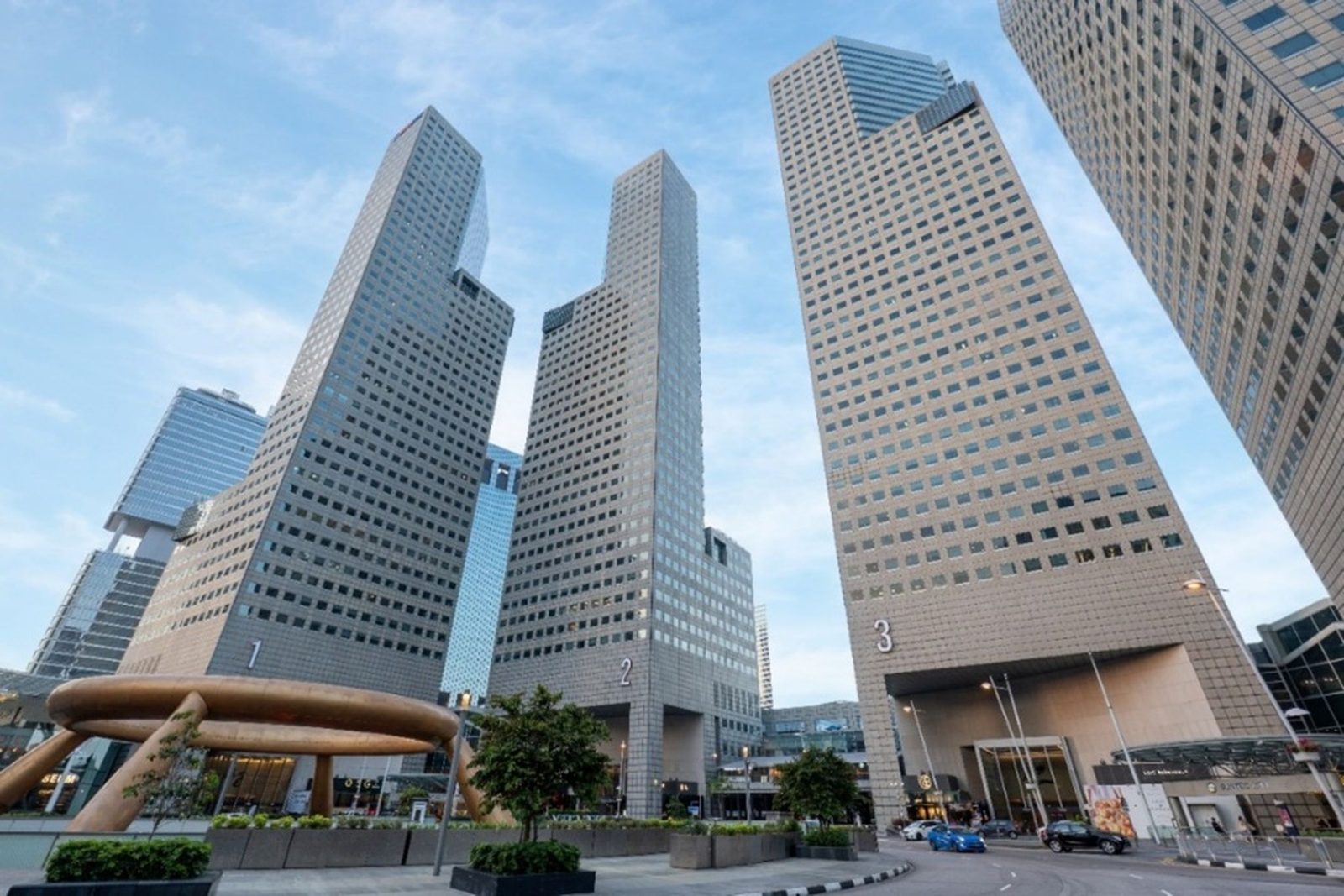 Two Adjoining Strata Offices At Suntec Tower One Are Up For Sale At $22.04M