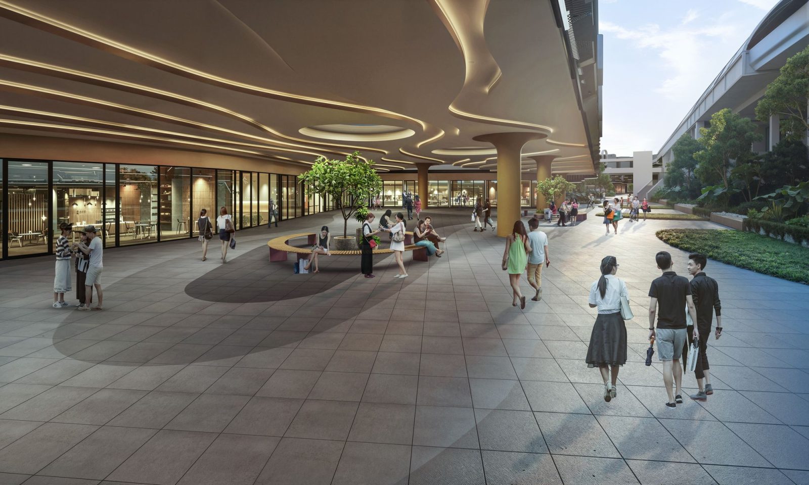 Tengah Garden Residences Commercial Podium