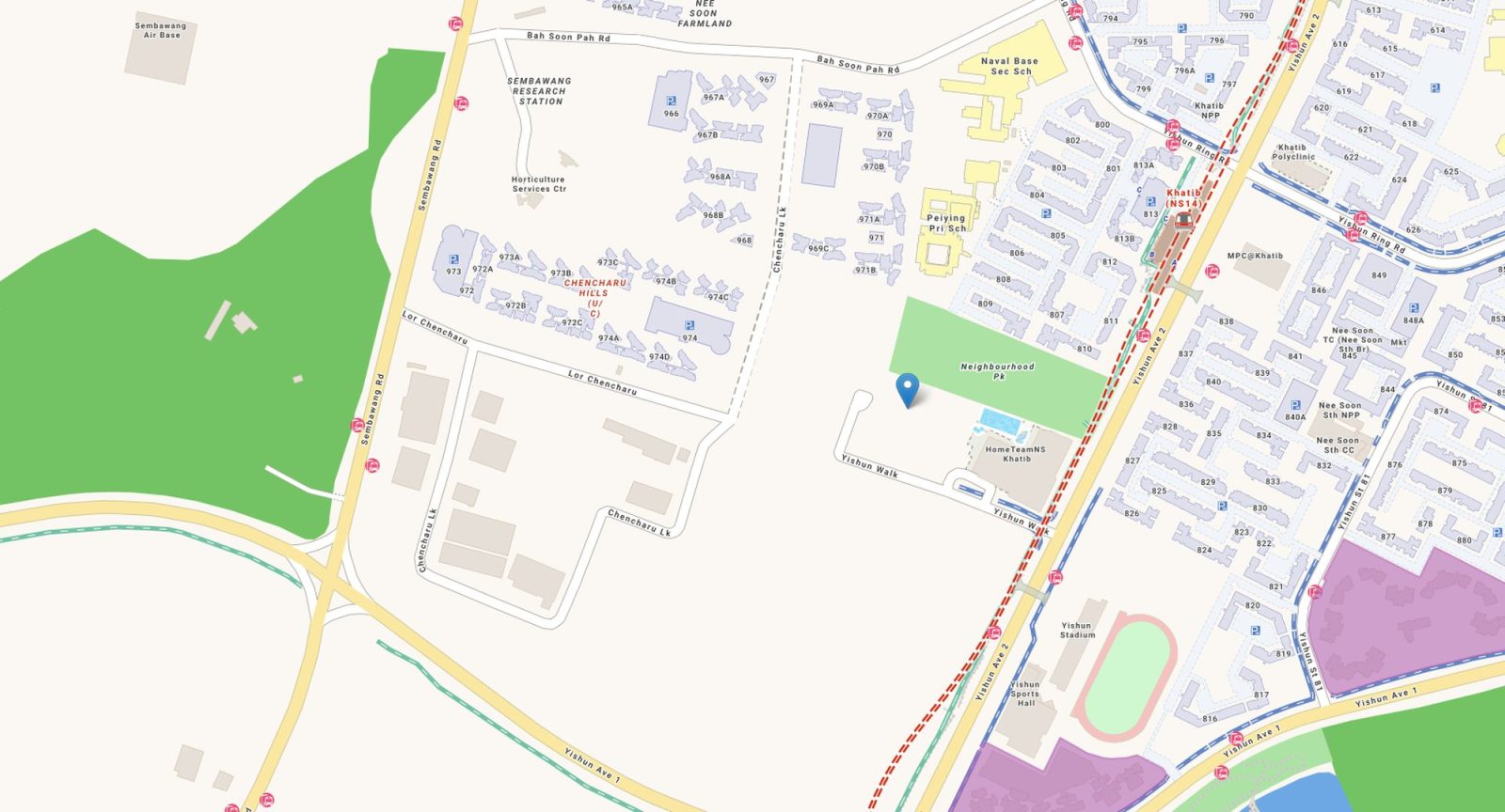 Chencharu Close map