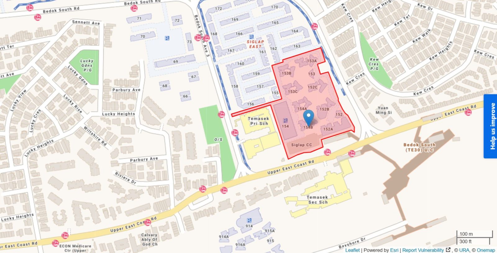 154B Bedok South Horizon URA