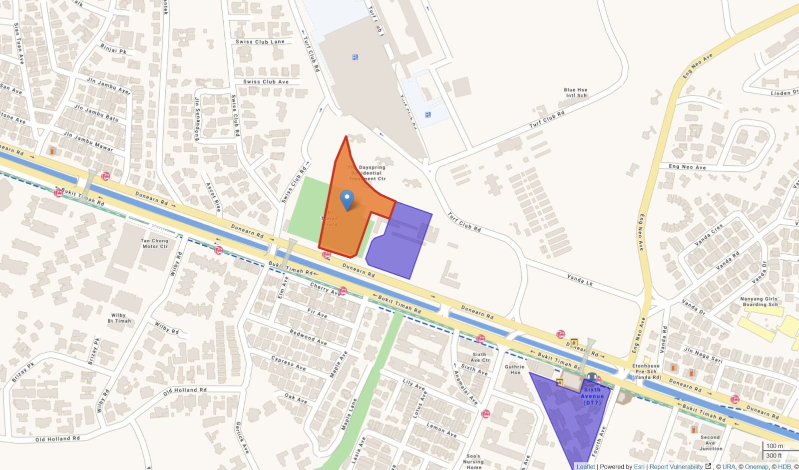 Dunearn Road GLS site