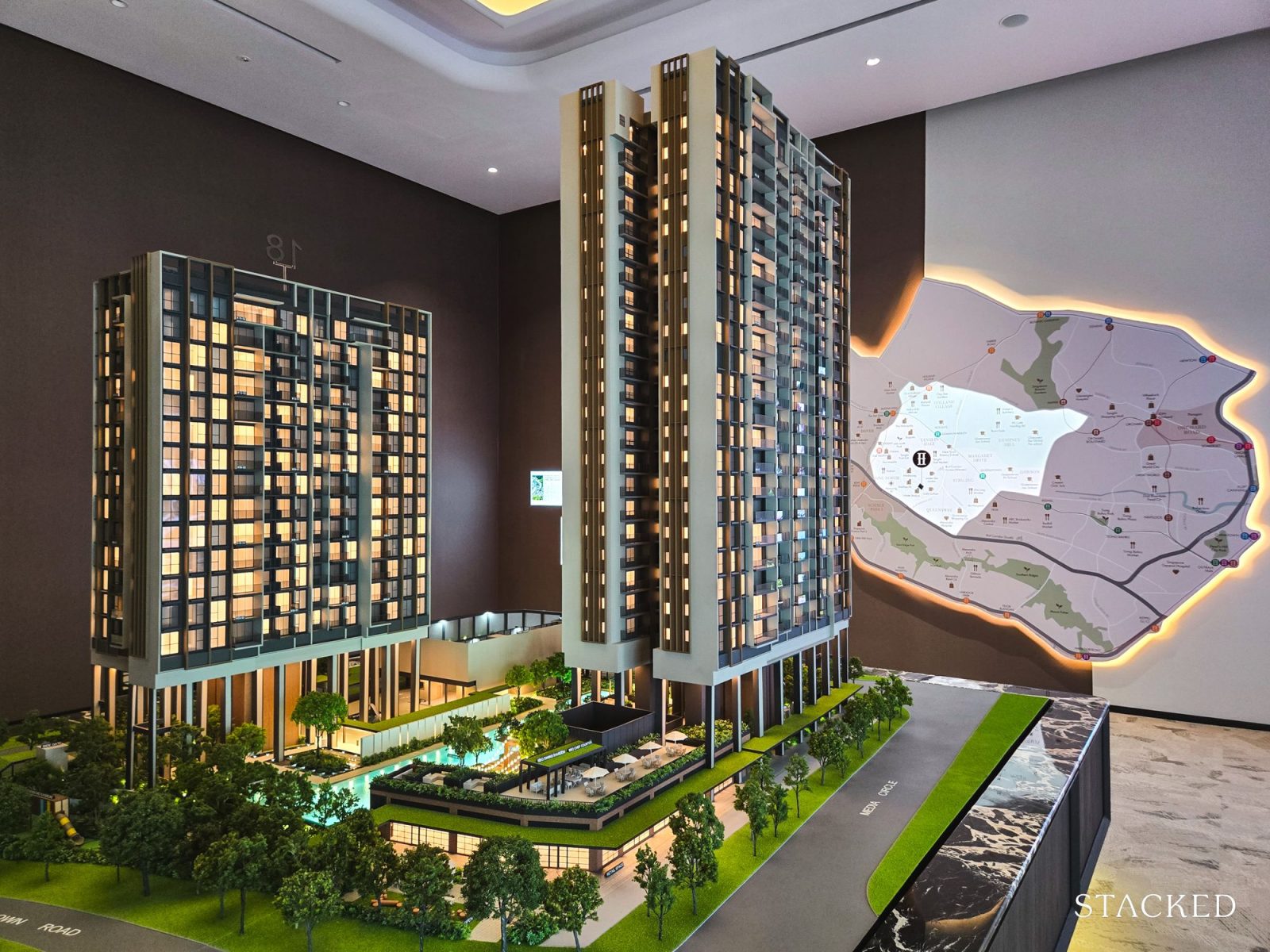 HUDSON PLACE RESIDENCES SCALE MODEL 3