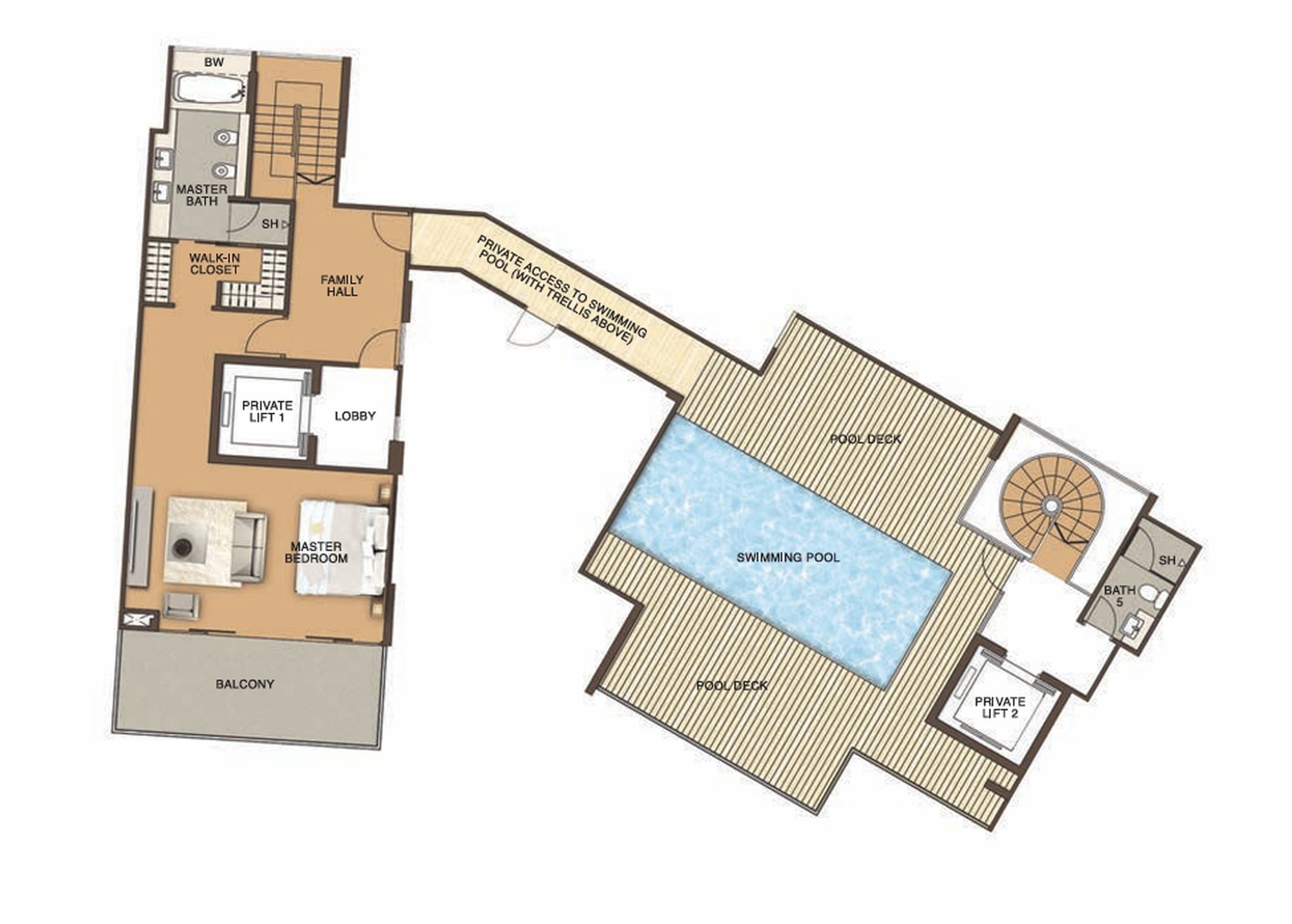 Duplex Five Bedroom Penthouse 1